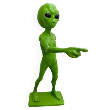 Imagem de Escultura em Resina Alienígena E.T Extraterrestres - LZ Decorações