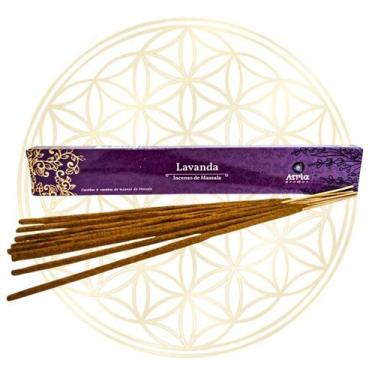 Imagem de Incenso Atria Indiano Massala Varetas, Lavanda