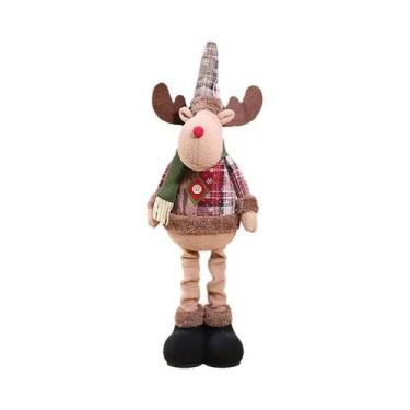 Imagem de Boneca Papai Noel e Elf para Decoração de Natal 2024 - Presentes de Na