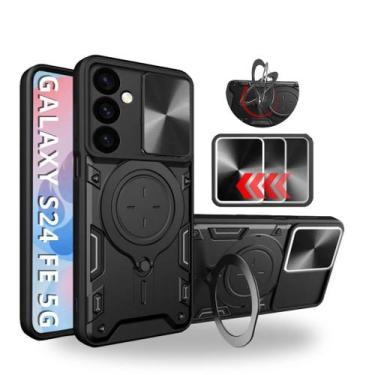 Imagem de Capa Capinha Armor Anti Choque Militar Ring Luxo Para Galaxy S24 Fe - 