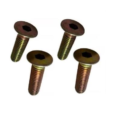 Imagem de 4 Parafuso Fechadura Porta Palio idea Strada Uno 14449824 - achei pres