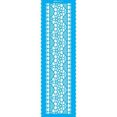 Imagem de Stencil Opa 10 x 30 cm - Negativo Renda IX - 2837 - Opa Criando Arte