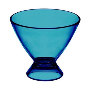 Imagem de Taça para sobremesa acrílico Azul 250ml Kos 10x11cm