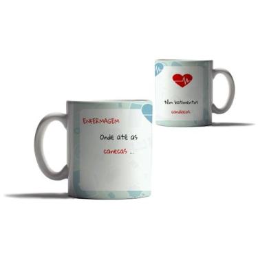 Imagem de Caneca Personalizada Presente Enfermagem Enfermeiros Amor 5 - Enjoy Sh