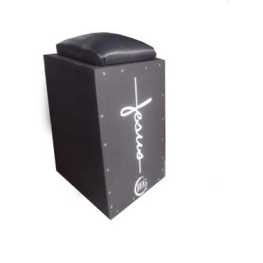 Imagem de Cajon JEG elétrico + vassourinha, JESUS PRETO 