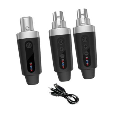 Imagem de Esquirla Receptor e transmissor de microfone dinâmico Dispositivos de transmissão de áudio sem fio de recepção de transmissão sem fio de instrumento