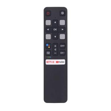 Imagem de Controle remoto TCL de substituição RC802V FNR1 para Smart TV TCL Android 4K UHD 40S334 50S434 55S434 75S434 40S330 32S33432S6500A 65P8S 49S6800FS 32S65000FS S (sem função de voz. )