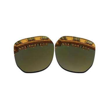 Imagem de Vonxyz Lentes de reposição para óculos de sol Oakley Latch Beta OO9436 - Bronze MirrorCoat polarizado