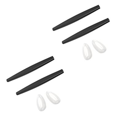 Imagem de 2 pares de kit de borracha de substituição para óculos de sol Oakley Crosshair New 2012 OO4060, Black Rubber Kits, One Size