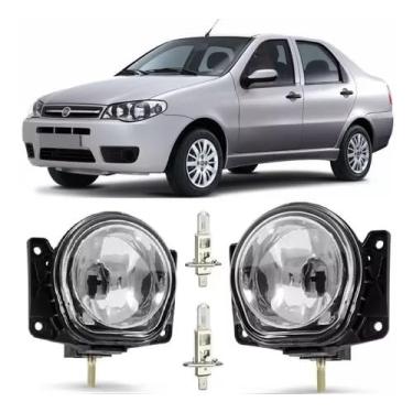 Imagem de Par Farol De Milha Siena G3 2007 2008 2009 2010 + Lâmpada