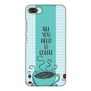 Imagem de AMZER Capa protetora fina, All You Need is Coffee, Asus Zenfone 4 Max ZC554KL, Asus Zenfone 4 Max Pro ZC554KL, Asus Zenfone 4 Max Plus ZC554KL