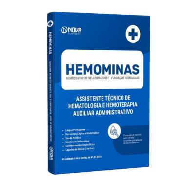 Imagem de Apostila HEMOMINAS 2024 - Assistente Técnico de Hematologia e Hemotera