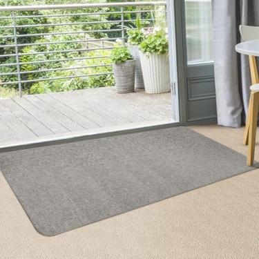 Imagem de 1 Tapete Passadeira Antiderrapante Absorvente Ln 45x110 Vr (BEGE escuro claro palha)