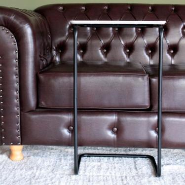 Imagem de Mesa de Apoio Lateral Base de Metal Off-Withe