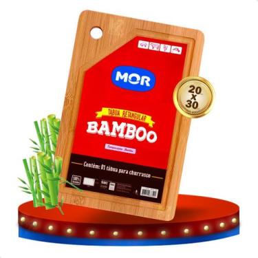 Imagem de Tabua De Carne Corte Madeira Pequena 20x30 Cozinha Verduras Frutas Com