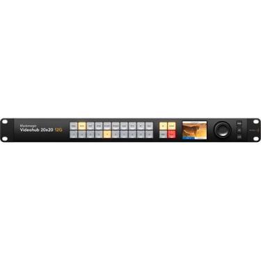 Imagem de Roteador de Video Blackmagic Design Videohub 20X20 12G, preto