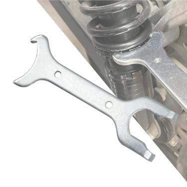 Imagem de HDBUBALUS Chave inglesa de ajuste de choque traseiro de motocicleta adequada para Harley Sportster 883 1200 XL Custom Softail Touring FLHR Dyna Fat Boy