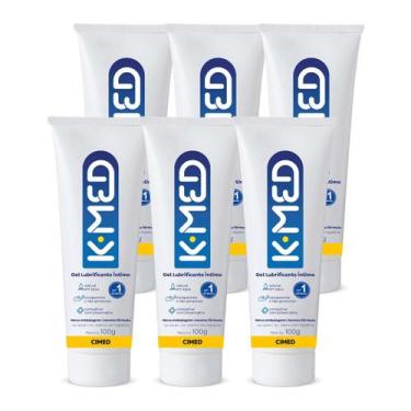 Imagem de Kit c/ 6 unidades - Gel Lubrificante Íntimo K-med 100g - Cimed