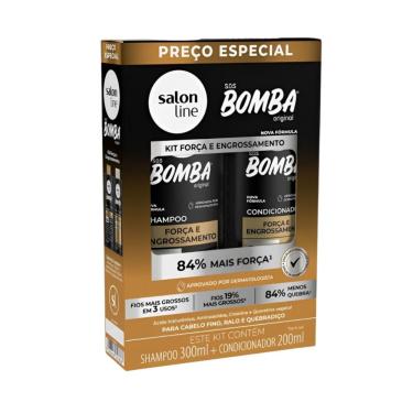 Imagem de Salon Line S.O.S Bomba Engrossamento Shampoo e Condicionador