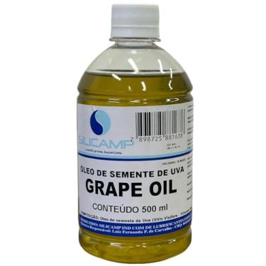Imagem de Óleo Vegetal De Semente De Uva 100% Puro E Natural 500ml