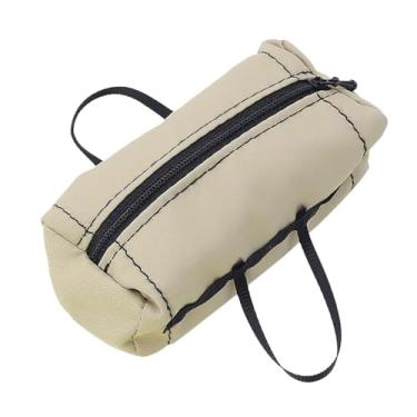 Imagem de Kokiya Hobby Car Saco de viagem Bagagem na cobertura da telhado 1/10 Bolsa de bagagem de carro de brinquedo RC Bagagem de viagem para SCX10, Cáqui