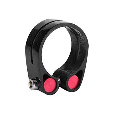 Imagem de Qanyegn Mountain Mountain Bike Bicycle Seat Post Cramp, Bicicleta Post Cramp, Fibra de Carbono de 35 mm CLAMP POST POST POST PARA A MAIORIAÇÃO