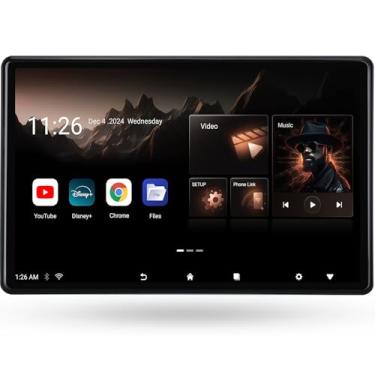 Imagem de Seventour Monitor De Encosto De Cabeça Para Carro, 14 Polegadas, 4K, Android 13, Para Sistema De Entretenimento Traseiro, Suporte Para Telefone, Sem Fio, Com Tela Sensível Ao Toque, Com Wifi/Bluetoo