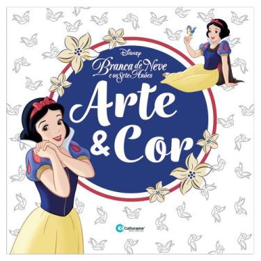 Imagem de Livro - Arte e cor Branca de Neve