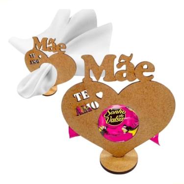 Imagem de Kit 50 Porta Bombom/guardanapo Mdf Lembrancinha Dia Das Mães