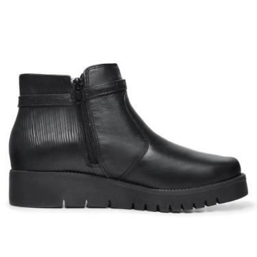 Imagem de Bota Feminino Cano Curto Sola Tratorada Casual Moda Inverno - MARINA S
