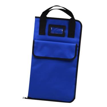 Imagem de Dynwave Bolsa de baqueta martelo castelo oxford pano de grande capacidade para adolescentes com bolsos grandes presentes de armazenamento versátil titular de, Azul