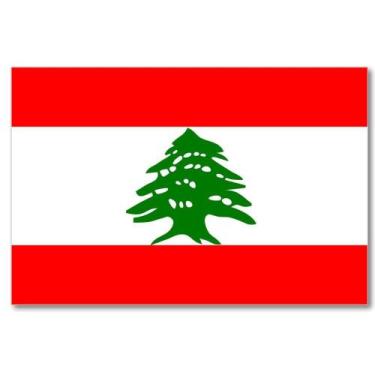 Imagem de Bandeira Do Líbano 150x90cm Poliéster - WCAN
