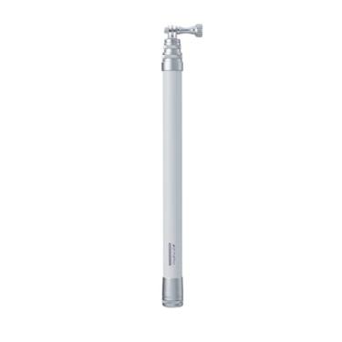 Imagem de #270Pro | O bastão de selfie mais longo (2,8 pés), 99% fibra de carbono, leve, altamente portátil, para GoPro / Insta360 / ONE/Action Camera, estende até 2,68 m, branco