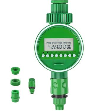 Imagem de Gavzrt Controlador de Irrigação Automático, Irrigador com Temporizador Digital, Temporizador de Rega Operado por Bateria, Temporizador de Irrigação