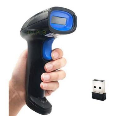 Imagem de Leitor De Código De Barras Laser Sem Fio Wireless USB 1100LW - Barcode