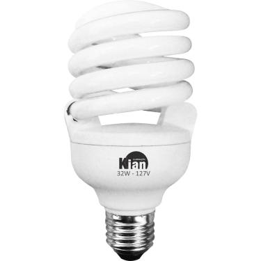 Imagem de Lâmpada Espiral 32W Kian Branca 127V