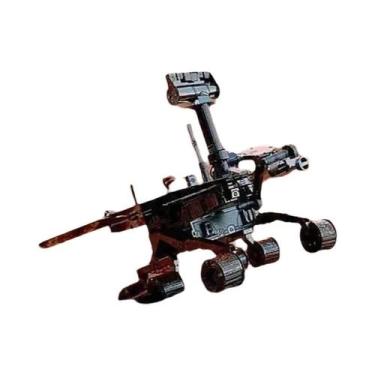 Imagem de Quebra-cabeça UFO De Metal 3D DIY Modelo De Montagem De Nave Espacial 
