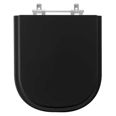 Imagem de Tampa Para Vaso Sanitário Lorenzetti Square - Cor: Preto