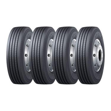 Imagem de Kit 4 Pneus Dunlop Aro 22,5 275/80R22,5 SP320 149/146L