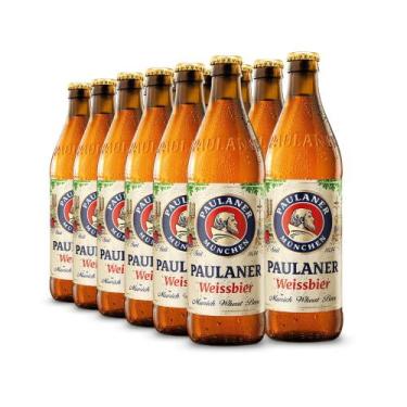 Imagem de Cerveja De Trigo Paulaner Weissbier Original 500ml (12 Und)