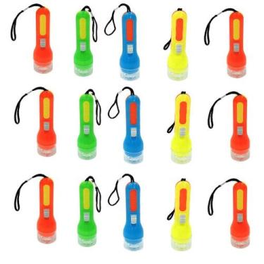 Imagem de Kit 15 Lanterninhas Colorida Lembrancinha De Festa Infantil - INTERPON