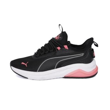 Imagem de PUMA Tênis feminino amplificador, Preto-maracujá - branco, 10