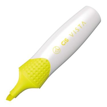 Imagem de Marca-Texto CIS Vista, Amarelo, Blister com 1 unidade