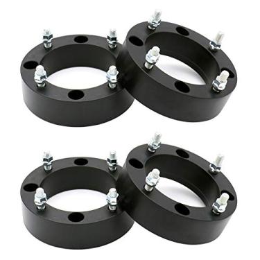 Imagem de Espaçadores de roda para quadriciclo HICKS 4 x 156 mm, 5 cm com parafusos 12 x 1,5, adequado para Polaris Ranger 2013+, Polaris RZR XP 1000, 2015+ Polaris RZR, 4 peças