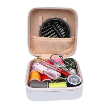 Imagem de Pssopp Acessórios Básicos de Costura, 11 Fios 30 Agulhas 10 Pinos Mini Kits de Costura de Viagem para Iniciantes Em Casa Os Adultos Viajam Emergente