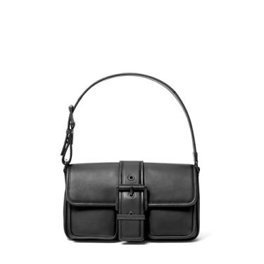 Imagem de Michael Kors Bolsa de ombro média Colby, preta, Preto, One Size