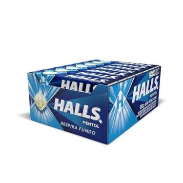 Imagem de Bala Halls Caixa Com 21 Unidades De 28g (Mentol)