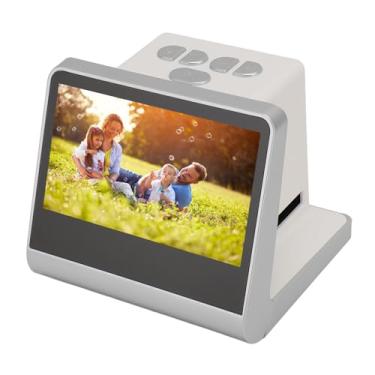 Imagem de Generic Scanner de Filme, Scanner de Filme de Tela LCD 100-240V Brilho Ajustável Maior ângulo de Visualização 16g de Memória Com Digitalizador de Negativos para Aniversário (Plugue da UE)