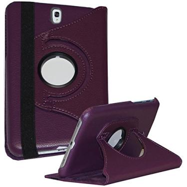 Imagem de Capa para Galaxy Tab S3 de 9,7 cm - JYtrend (R) com suporte giratório para Samsung Galaxy Tab S3 9,7 polegadas SM-T820 SM-T825 SM-T827 SM-T820N SM-T825N SM-T827V SM-T820NZKAXAR SM-T827VZKAVZW (Roxo)