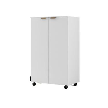 Imagem de Armario Organizador Multiuso 2 Portas 3 Prateleiras - Sapateira Para Tenis/Sapatos - Cores Diversas (Branco)